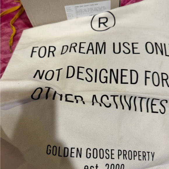 Women’s Golden Goose Black and Red Sneakers with Leopard Print - Picture 3 of 6